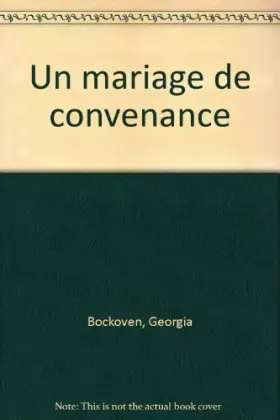 Couverture du produit · Un mariage de convenance