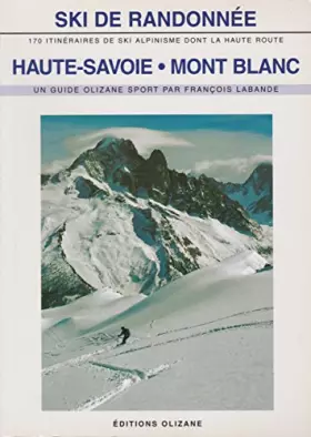 Couverture du produit · Ski de randonnée, Haute-Savoie Mont-Blanc