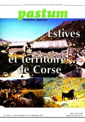 Couverture du produit · Estives et territoires de Corse