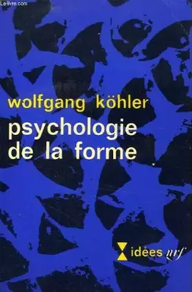 Couverture du produit · Psychologie de la forme