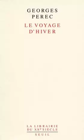 Couverture du produit · Le Voyage d'hiver