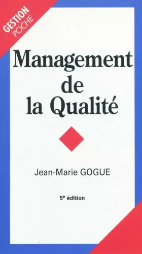 Couverture du produit · Management de la qualité