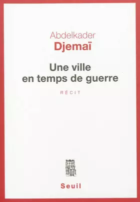 Couverture du produit · Une ville en temps de guerre