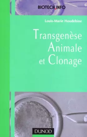 Couverture du produit · Transgenèse animale et clonage