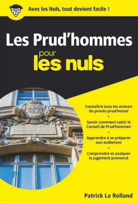 Couverture du produit · Les Prud'hommes pour les Nuls Poche