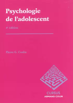 Couverture du produit · Psychologie de l'adolescent