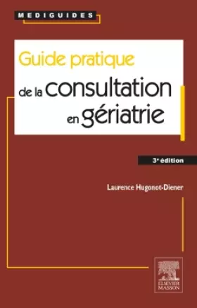 Couverture du produit · Guide pratique de la consultation en gériatrie