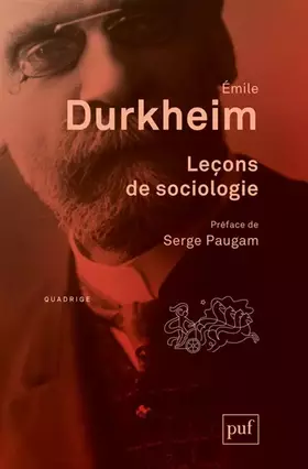 Couverture du produit · Leçons de sociologie: Préface de Serge Paugam