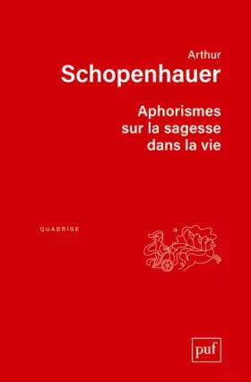 Couverture du produit · Aphorismes sur la sagesse dans la vie