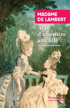 Couverture du produit · Avis d'une mère à sa fille