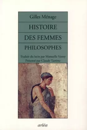 Couverture du produit · Histoire des femmes philosophes
