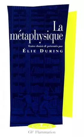 Couverture du produit · La métaphysique