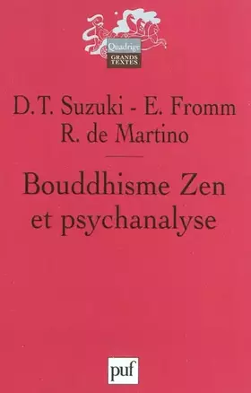 Couverture du produit · Bouddhisme Zen et psychanalyse