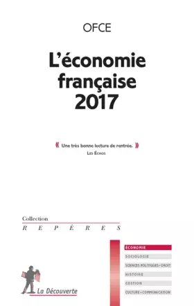 Couverture du produit · L'économie française 2017