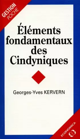 Couverture du produit · Eléments fondamentaux des cindyniques