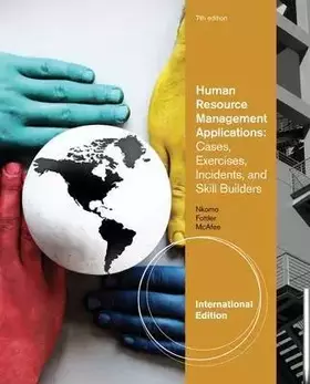 Couverture du produit · [(Human Resource Management Applications : Cases, Exercises, Incidents, and Skill Builders)] [By (author) Stella M. Nkomo ] pub