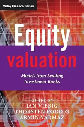 Couverture du produit · Equity Valuation: Models from Leading Investment Banks