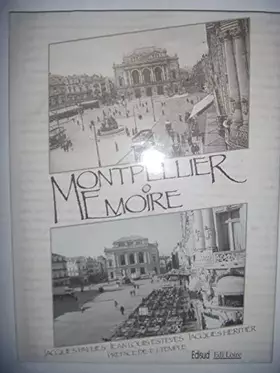 Couverture du produit · Montpellier. Mémoire
