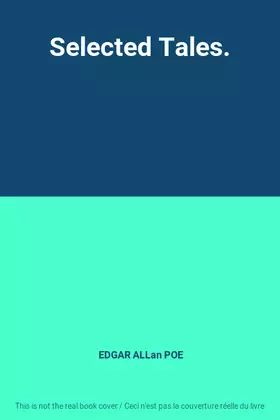 Couverture du produit · Selected Tales.