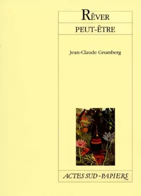 Couverture du produit · Rêver peut-être