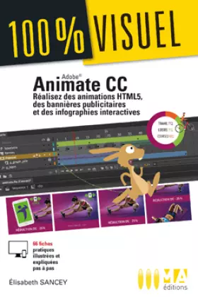 Couverture du produit · Animate CC: Créez des banières publicitaires et infographies interactives