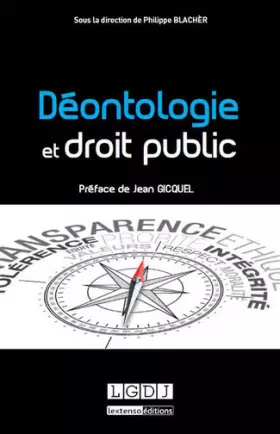 Couverture du produit · Déontologie et droit public