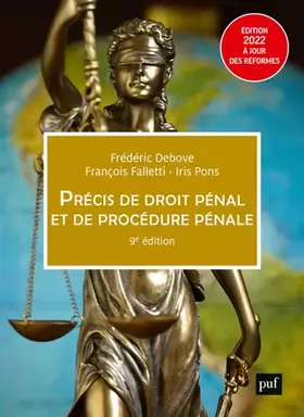 Couverture du produit · Précis de droit pénal et de procédure pénale