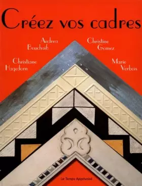 Couverture du produit · Créez vos cadres