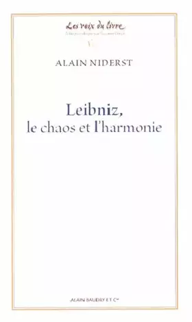 Couverture du produit · Leibniz, le chaos et l'harmonie
