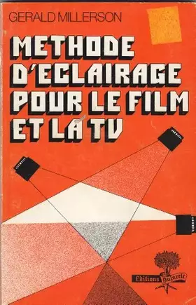 Couverture du produit · Méthode d'éclairage pour le film et la T.V.