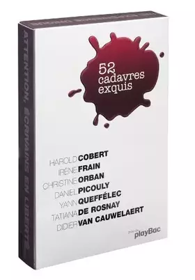 Couverture du produit · 52 cadavres exquis de Frain. Irène (2011) Couverture à spirales