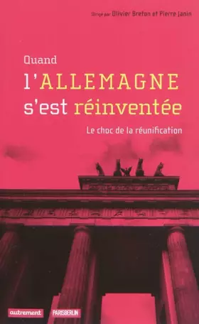 Couverture du produit · Quand l'Allemagne s'est réinventée