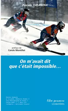 Couverture du produit · On m'avait dit que c'était impossible: Préface de Carole Montillet