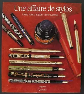 Couverture du produit · Une affaire de stylos
