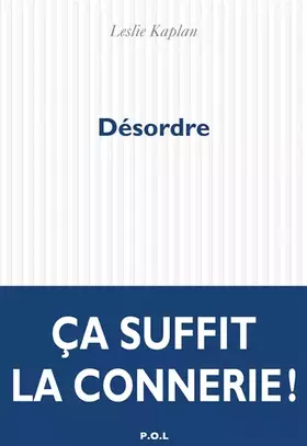 Couverture du produit · Désordre