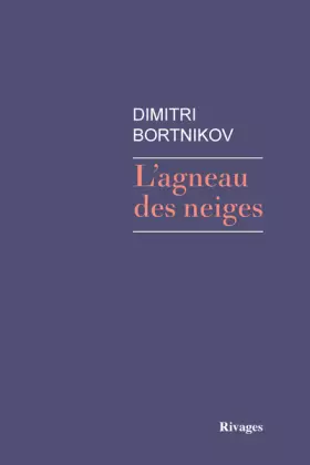 Couverture du produit · L'agneau des neiges