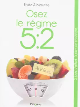 Couverture du produit · Osez le régime 5:2