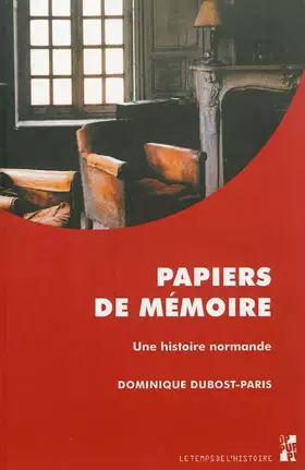 Couverture du produit · Papiers de mémoire