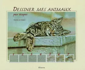 Couverture du produit · Dessiner mes animaux par étapes