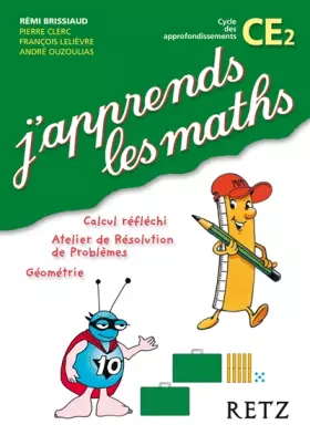 Couverture du produit · J'apprends les maths CE2 : Fichier de l'élève