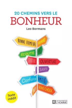 Couverture du produit · 20 chemins vers le bonheur