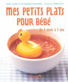 Couverture du produit · Mes petits plats pour bébé