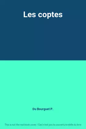 Couverture du produit · Les coptes