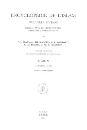Couverture du produit · Encyclopedie de L'Islam, Tome X, Livraison 175-176