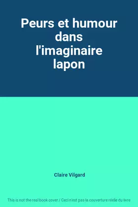 Couverture du produit · Peurs et humour dans l'imaginaire lapon