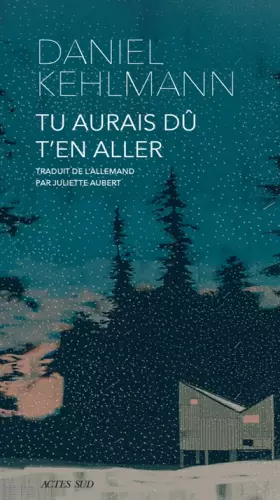 Couverture du produit · Tu aurais dû t'en aller