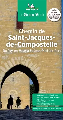 Couverture du produit · Guide Vert Chemin de Saint-Jacques-de-Compostelle