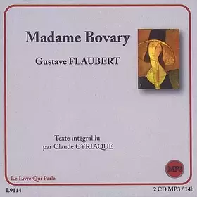 Couverture du produit · Madame Bovary 2 CD MP3
