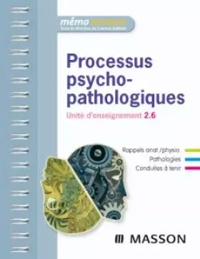 Couverture du produit · Processus psychopathologiques