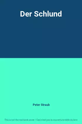 Couverture du produit · Der Schlund